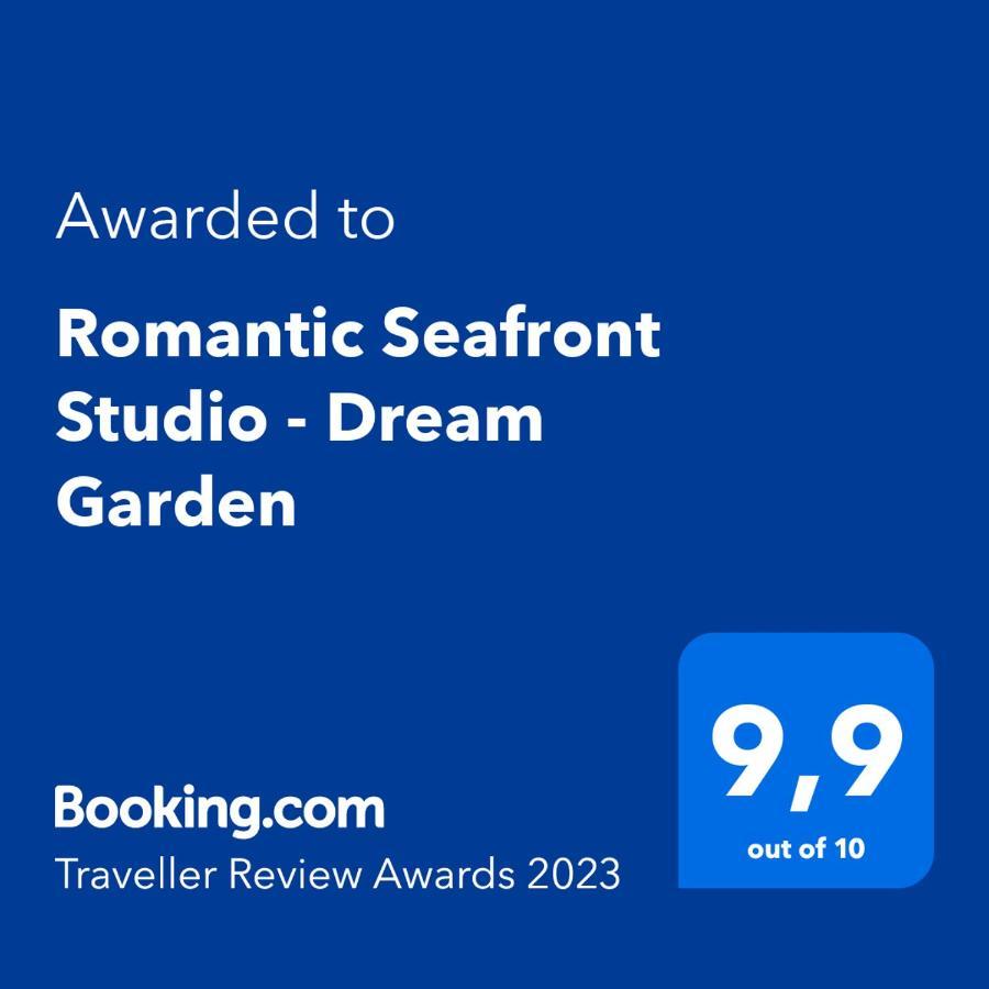 Romantic Seafront Studio - Dream Garden Platanidia Ngoại thất bức ảnh
